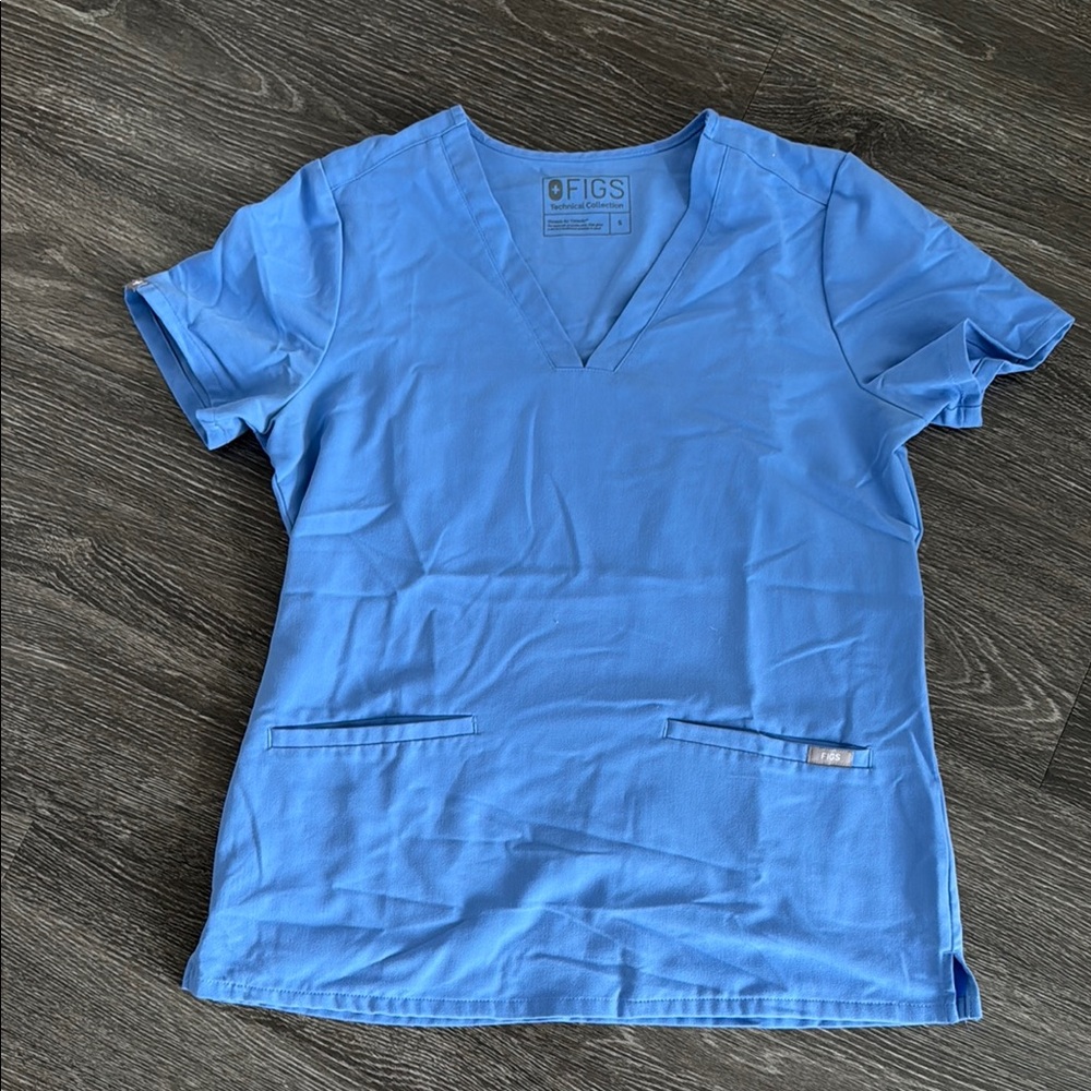 Figs Women's Blue Top